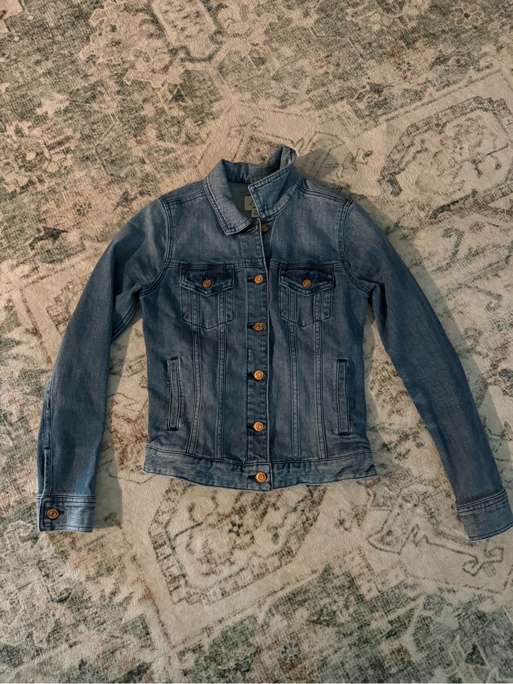 J. Crew Medium Wash Blue Denim Jacket